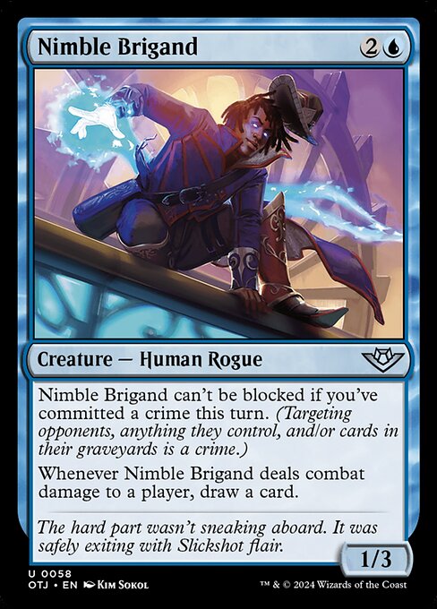 Nimble Brigand - Outlaws of Thunder Junction - U - 58