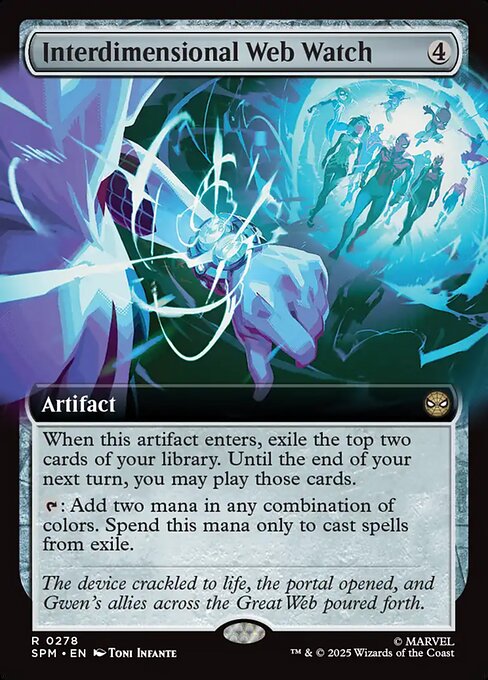 Interdimensional Web Watch (Extended Art) - Marvel's Spider-Man - R - 278