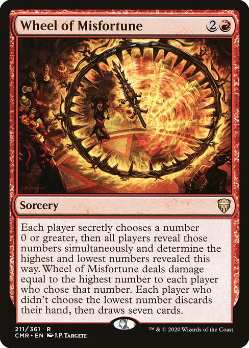 Wheel of Misfortune - Commander Legends - R - 211