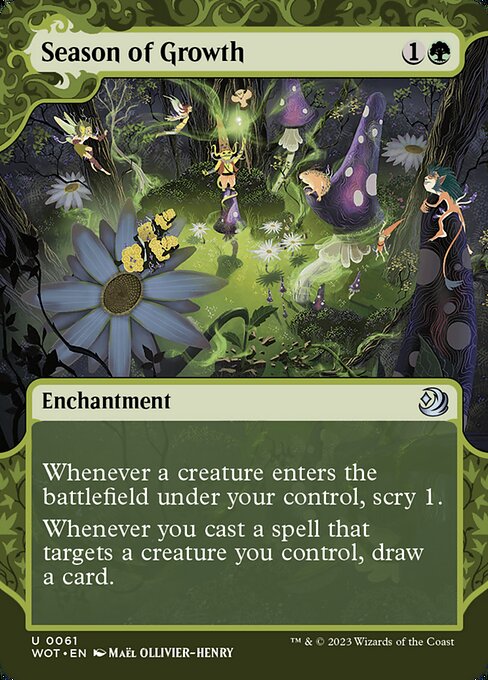 Season of Growth - Wilds of Eldraine: Enchanting Tales - U - 61