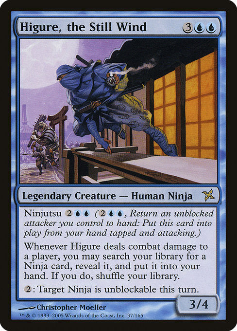 Higure, the Still Wind - Betrayers of Kamigawa - R - 37