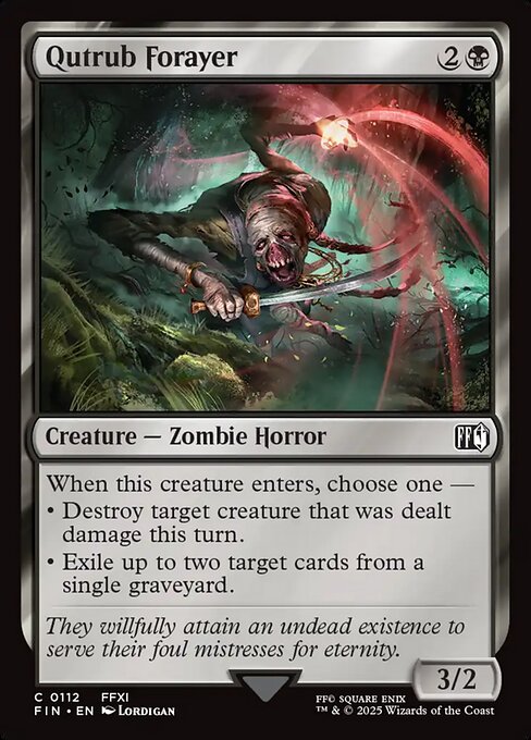 Qutrub Forayer - FINAL FANTASY - C - 112