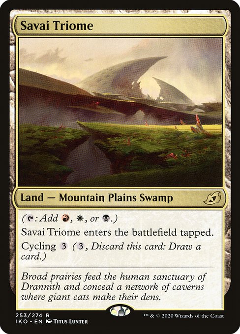 Savai Triome - Ikoria: Lair of Behemoths - R - 253