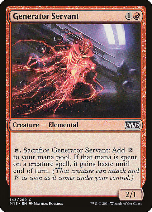 Generator Servant - Magic 2015 (M15) - C - 143