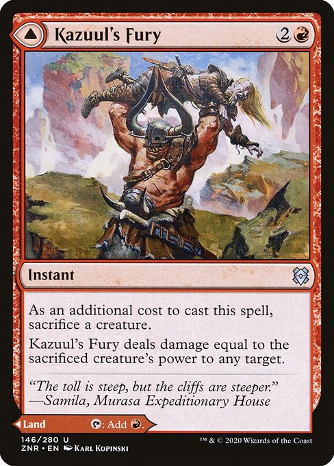 Kazuul's Fury - Zendikar Rising - U - 146