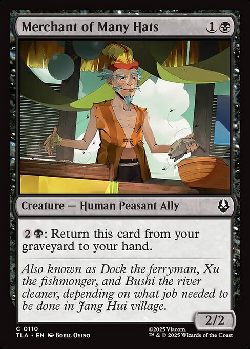 Merchant of Many Hats - Avatar: The Last Airbender - C - 110
