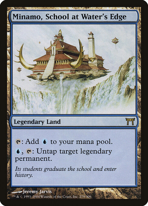 Minamo, School at Water's Edge - Champions of Kamigawa - R - 279