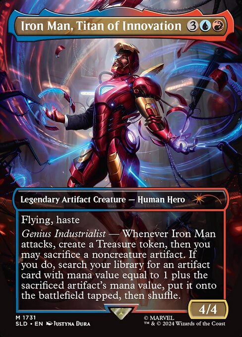 Iron Man, Titan of Innovation - Secret Lair Drop Series - M - 1731