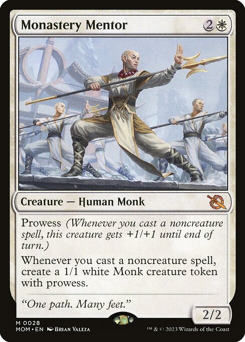 Monastery Mentor - March of the Machine - M - 28