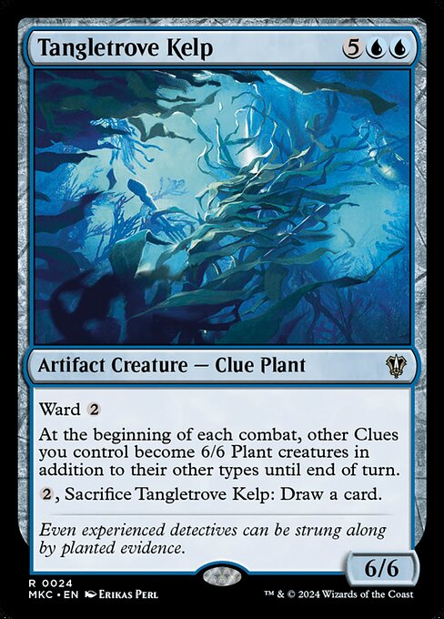 Tangletrove Kelp - Commander: Murders at Karlov Manor - R - 24