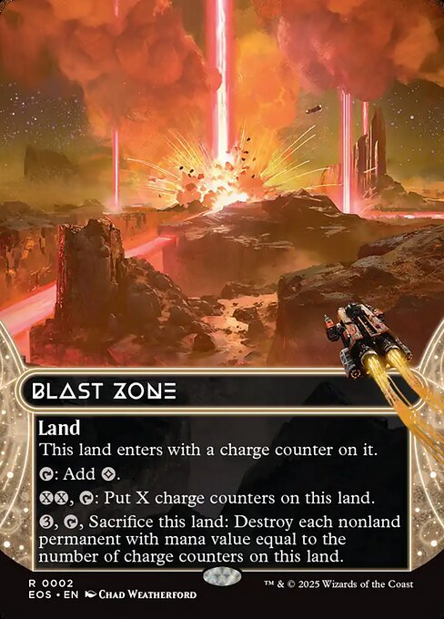 Blast Zone (0002) (Borderless) - Edge of Eternities: Stellar Sights - R - 2