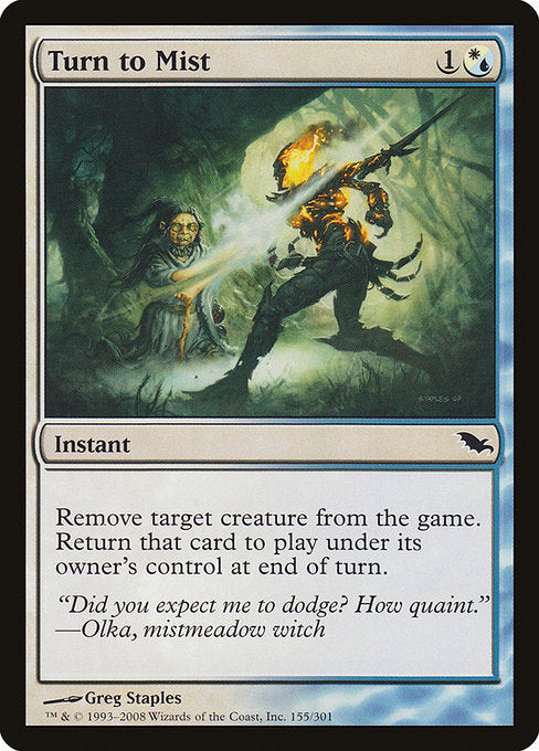 Turn to Mist - Shadowmoor - C - 155