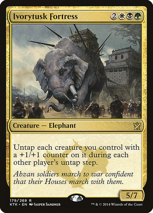 Ivorytusk Fortress - Khans of Tarkir - R - 179