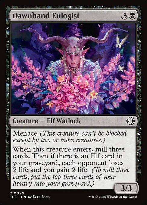 Dawnhand Eulogist - Lorwyn Eclipsed - C - 99