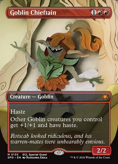 Goblin Chieftain (Borderless) - Special Guests - M - 135