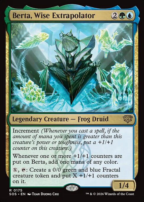 Berta, Wise Extrapolator - Secrets of Strixhaven - R - 175