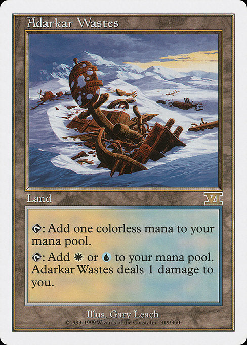 Adarkar Wastes - Classic Sixth Edition - R - 319
