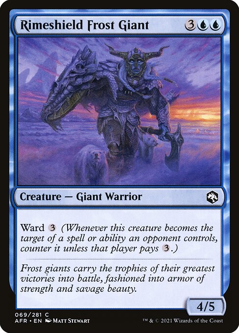 Rimeshield Frost Giant - Adventures in the Forgotten Realms - C - 69