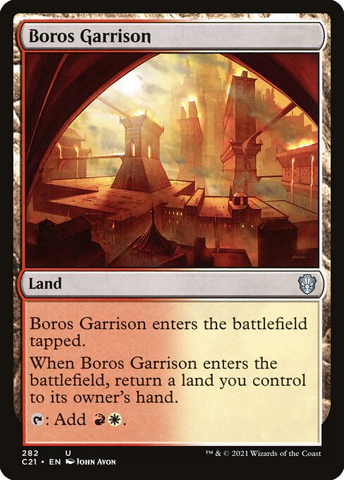 Boros Garrison - Commander 2021 - U - 282