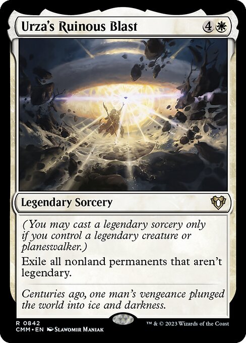 Urza's Ruinous Blast - Commander Masters - R - 842