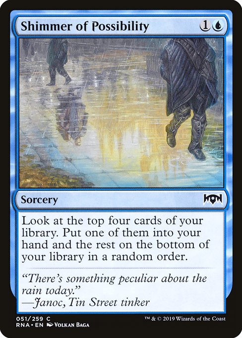 Shimmer of Possibility - Ravnica Allegiance - C - 51