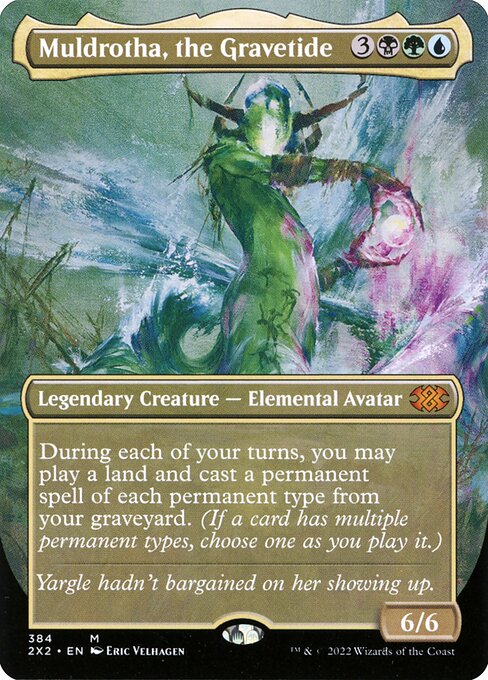 Muldrotha, the Gravetide (Borderless) - Double Masters 2022 - M - 384