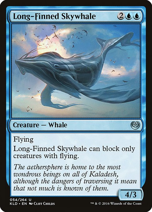Long-Finned Skywhale - Kaladesh - U - 54