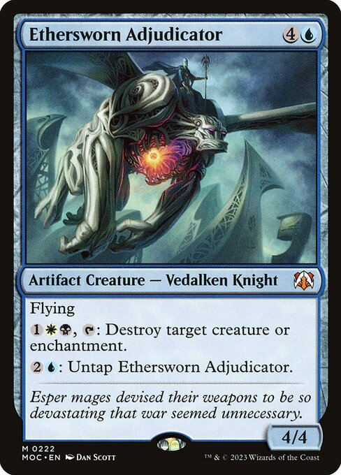 Ethersworn Adjudicator - Commander: March of the Machine - M - 222