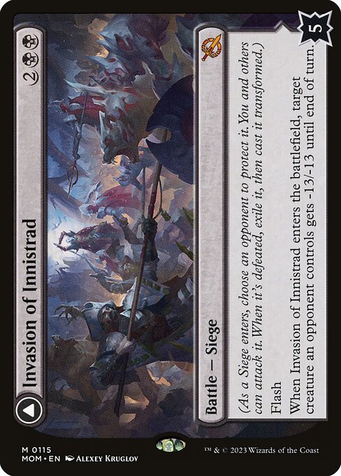 Invasion of Innistrad - March of the Machine - M - 115