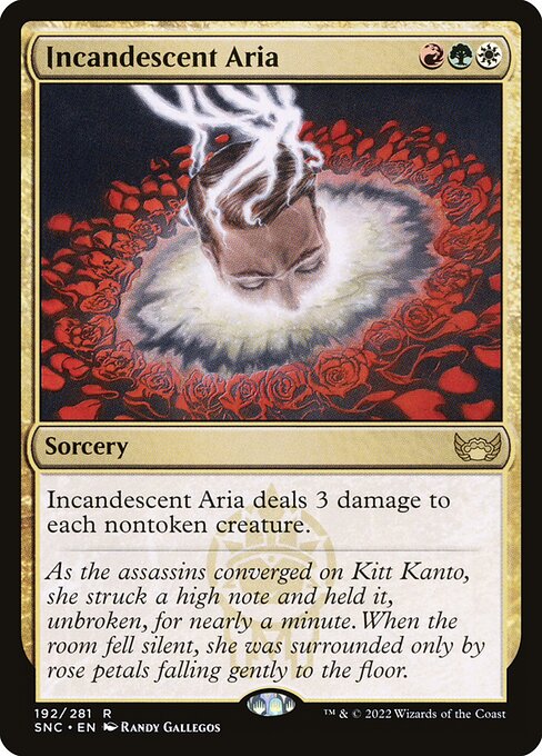 Incandescent Aria - Streets of New Capenna - R - 192