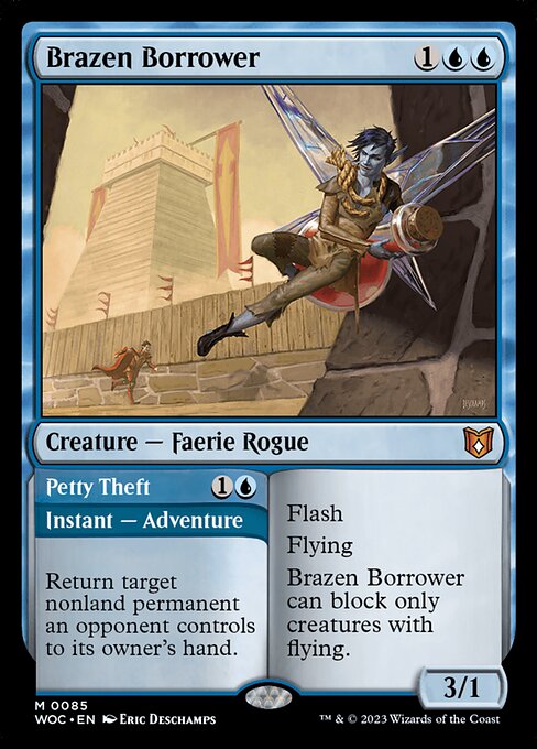Brazen Borrower - Commander: Wilds of Eldraine - M - 85