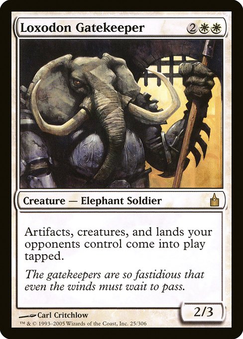 Loxodon Gatekeeper - Ravnica: City of Guilds - R - 25