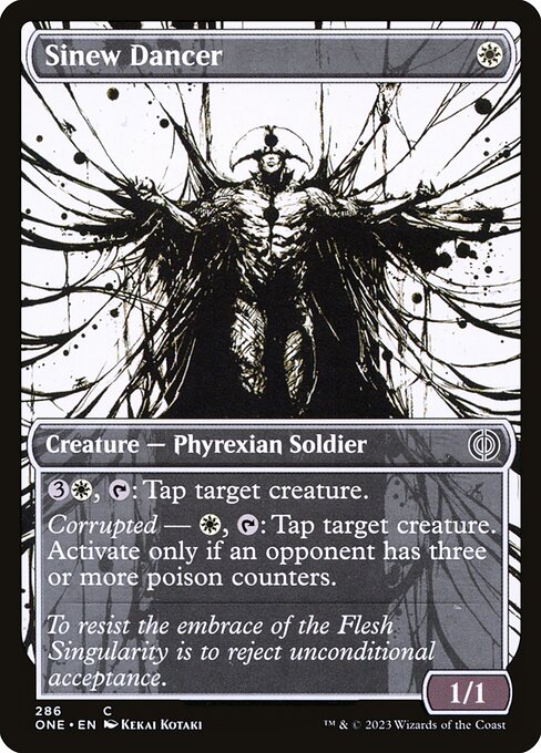 Sinew Dancer (Showcase) - Phyrexia: All Will Be One - C - 286