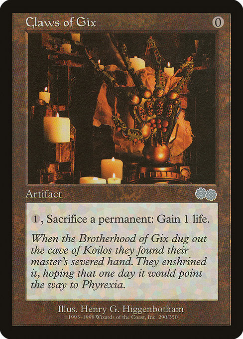 Claws of Gix - Urza's Saga - U - 290