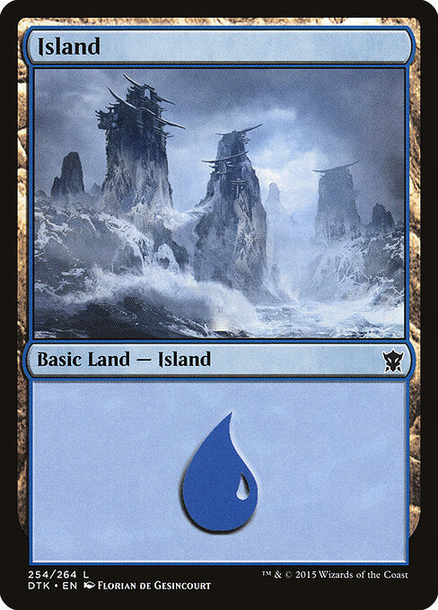 Island (254) - Dragons of Tarkir - L - 254