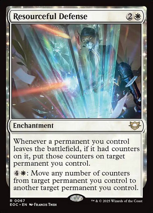 Resourceful Defense - Commander: Edge of Eternities - R - 67