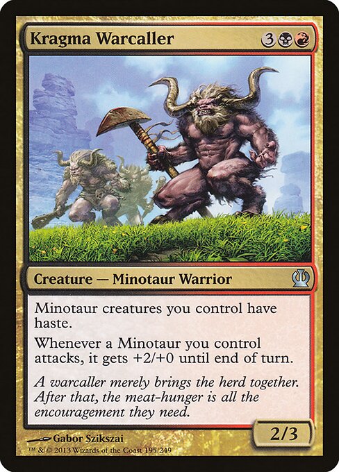 Kragma Warcaller - Theros - U - 195