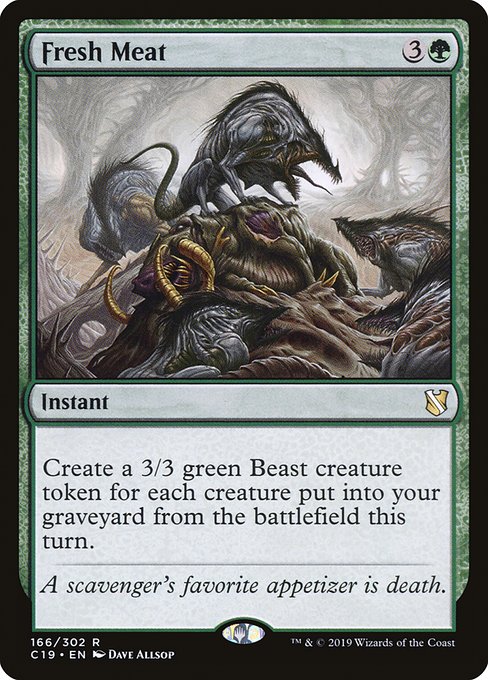 Fresh Meat - Commander 2019 - R - 166