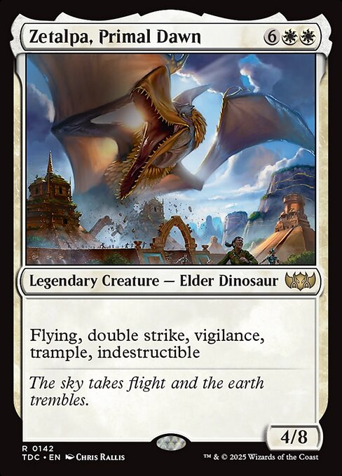 Zetalpa, Primal Dawn - Commander: Tarkir: Dragonstorm - R - 142