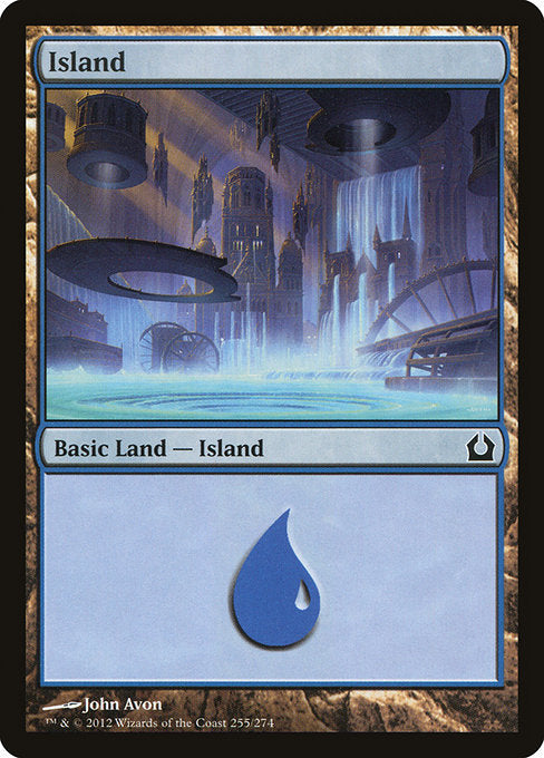 Island (255) - Return to Ravnica - L - 255
