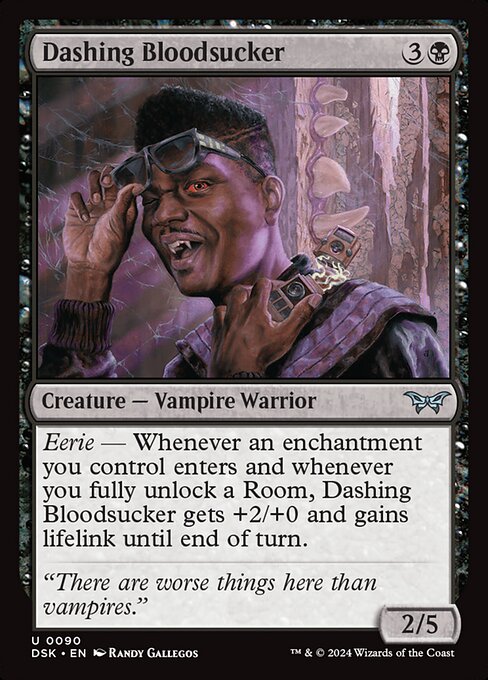 Dashing Bloodsucker - Duskmourn: House of Horror - U - 90