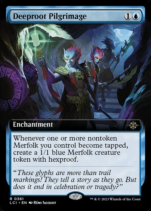 Deeproot Pilgrimage (Extended Art) - The Lost Caverns of Ixalan - R - 361