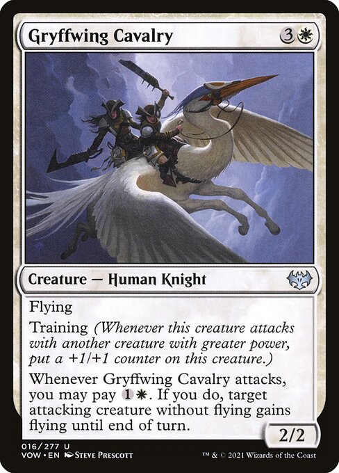 Gryffwing Cavalry - Innistrad: Crimson Vow - U - 16