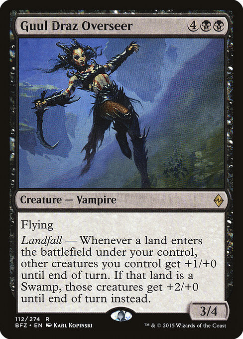 Guul Draz Overseer - Battle for Zendikar - R - 112