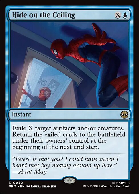 Hide on the Ceiling - Marvel's Spider-Man - R - 32
