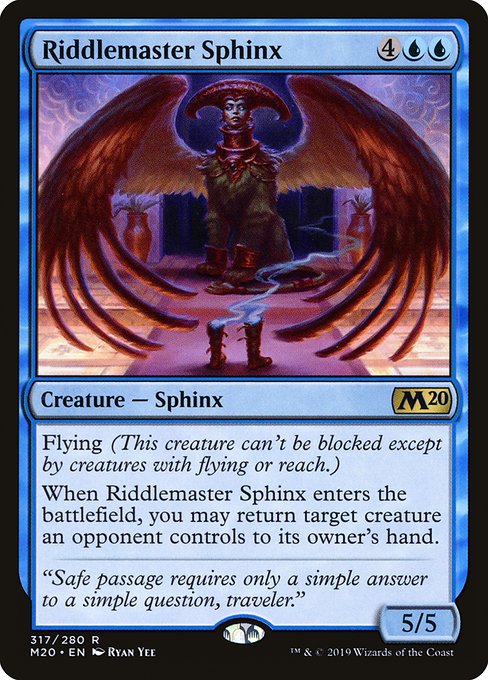 Riddlemaster Sphinx - Core Set 2020 - R - 317