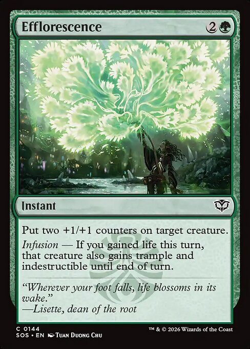 Efflorescence - Secrets of Strixhaven - C - 144