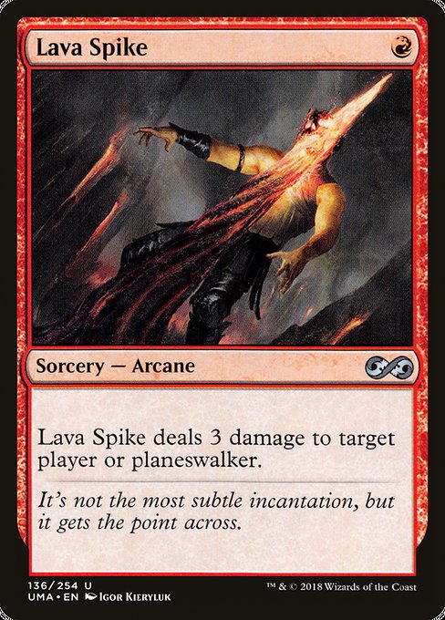 Lava Spike - Ultimate Masters - U - 136