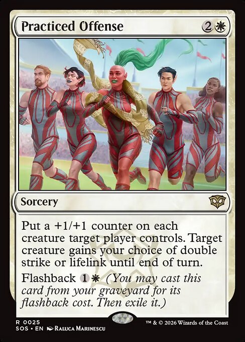 Practiced Offense - Secrets of Strixhaven - R - 25