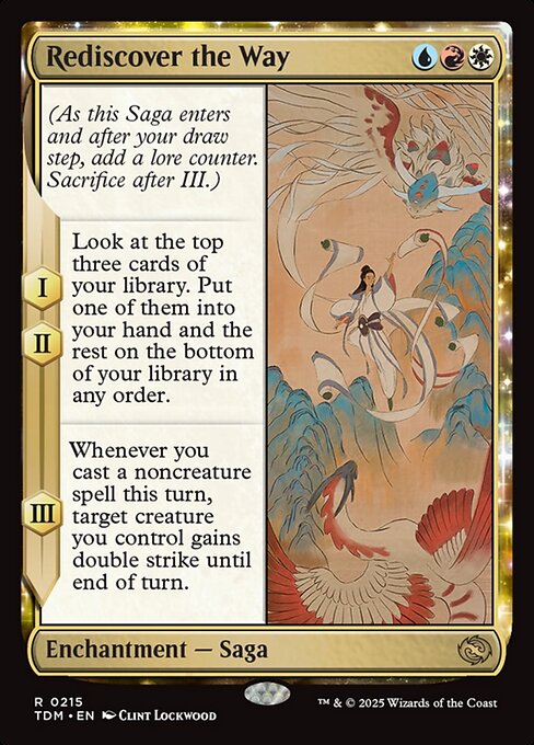 Rediscover the Way - Tarkir: Dragonstorm - R - 215